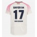 Tanie Strój piłkarski Bayer Leverkusen Eliesse Ben Seghir #17 Koszulka Wyjazdowej 2025-26 Krótkie Rękawy
